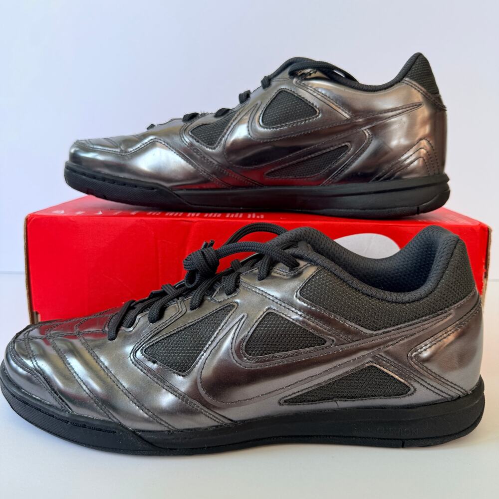 Nike Gato LV8 IB3566-002 Black Men's 11 / W12.5 / UK 10 Indoor Soccer NIB